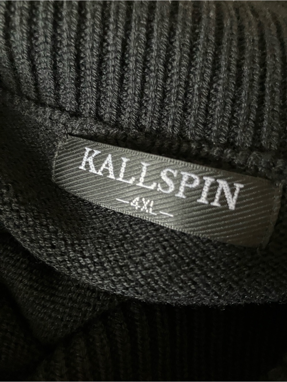 Kallspin black turtleneck sweater - Picture 5 of 8